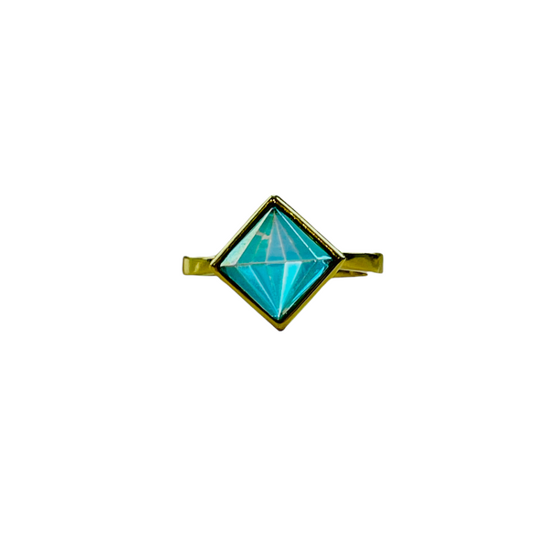 Aqua Aura Signature Ring